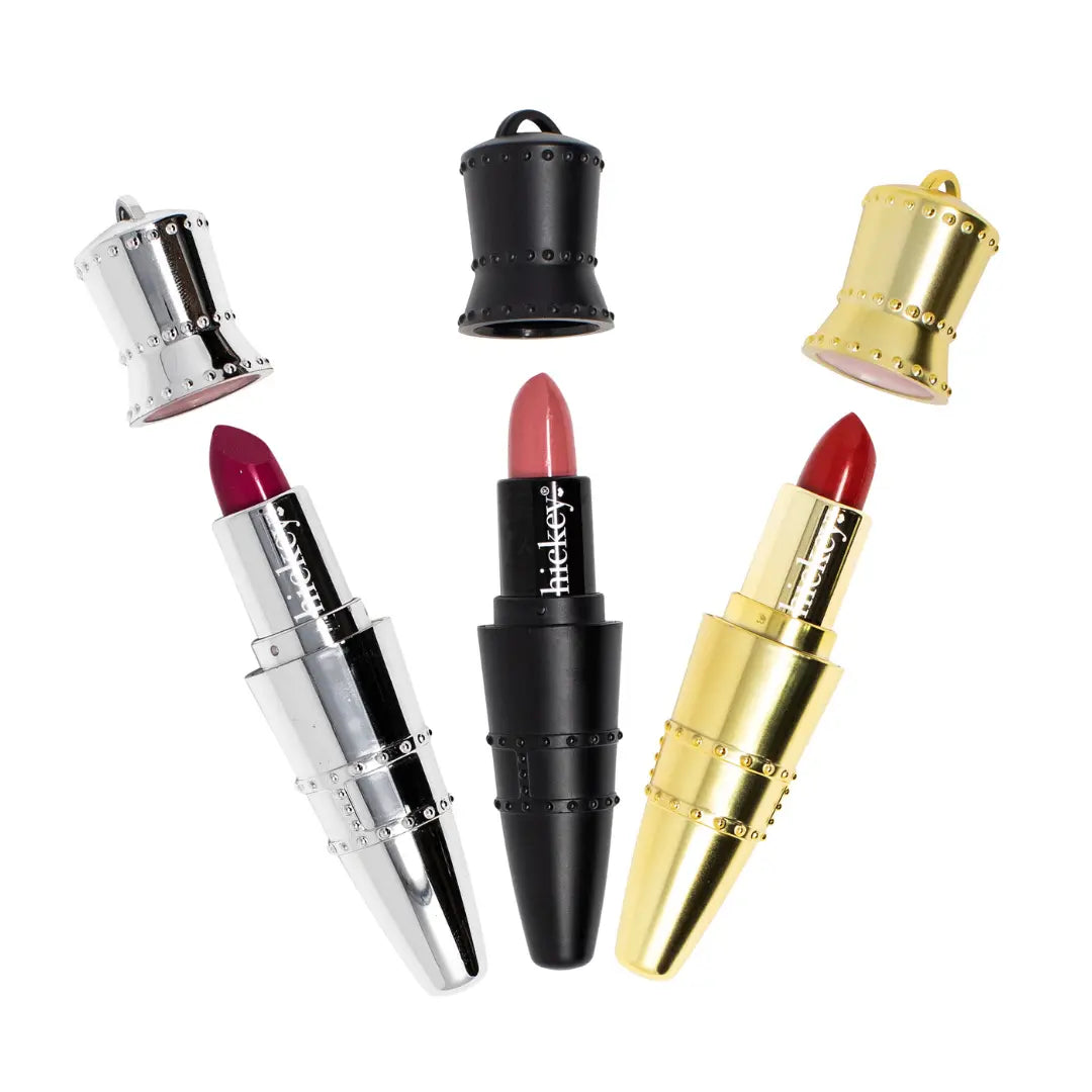 The Essential Collection - Nothing But Nude, Hot Hot Pink and The Perfect Red Hickey Lipsticks