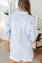 This or That Striped Button Down Ave Shops
