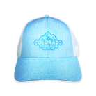 Threads Light Blue Trucker Hat *FINAL SALE* Colorado Threads Clothing
