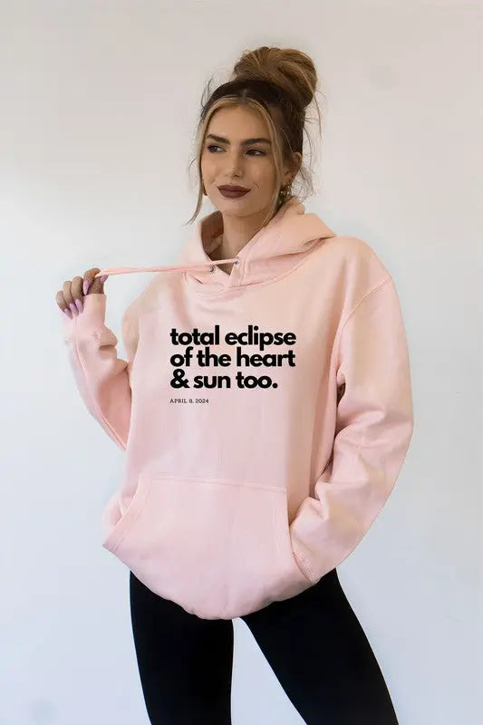 Total Eclipse of the Heart Graphic Hoodie Ocean and 7th