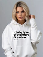 Total Eclipse of the Heart Graphic Hoodie Ocean and 7th