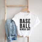 Baseball Kinda Day | Short Sleeve Crew Neck Olive and Ivory Retail