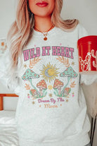 WILD AT HEART DREAM BY THE MOON GRAPHIC SWEATSHIRT BLUME AND CO.
