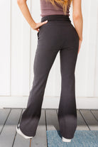 Where are You Flared Leggings in Black Ave Shops