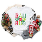 Bah Hum Bug Colorful | Short Sleeve Crew Neck Olive and Ivory Retail