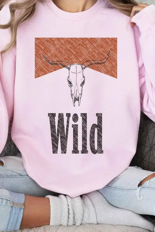 Wild Western Country Graphic Sweatshirt ALPHIA