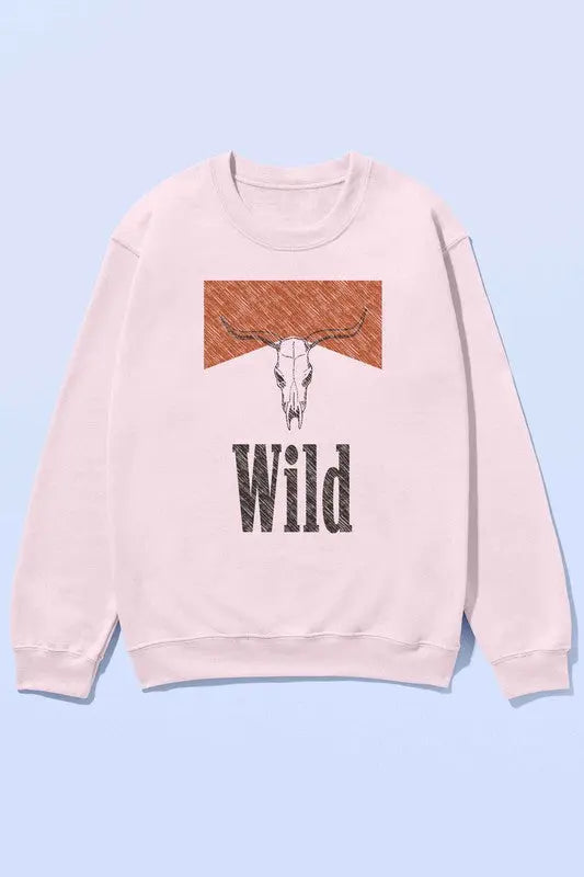 Wild Western Country Oversized Sweatshirt ALPHIA
