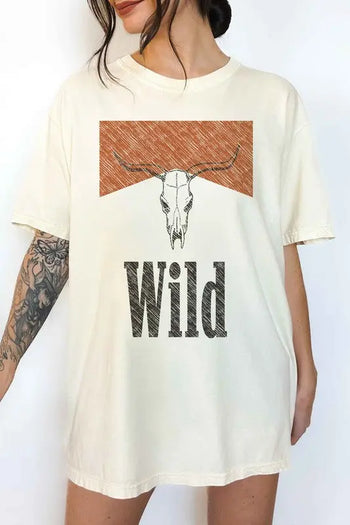 Wild Western Country Oversized Tee ALPHIA