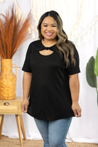 Zatanna Short Sleeve - Black Boutique Simplified