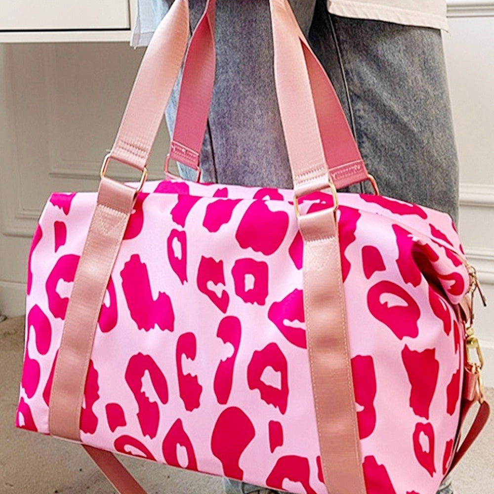 Zenana Leopard Travel Duffle Bag
