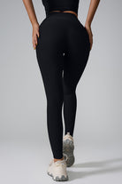 High Waist Active Leggings Trendsi