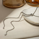 Stainless Steel Bow Necklace Trendsi