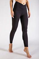 V Waist Full Length Leggings Rae Mode