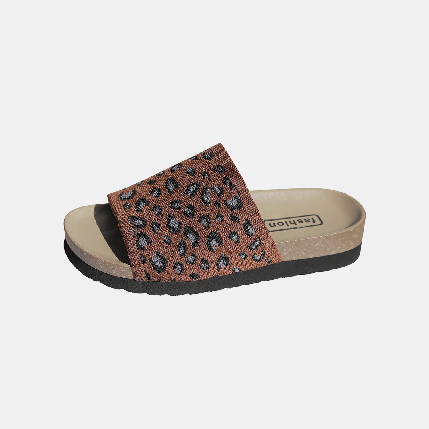 Leopard Open Toe Sandals Trendsi