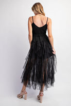 LOVELY TULLE MIDI CROCHET DRESS Sweet Generis