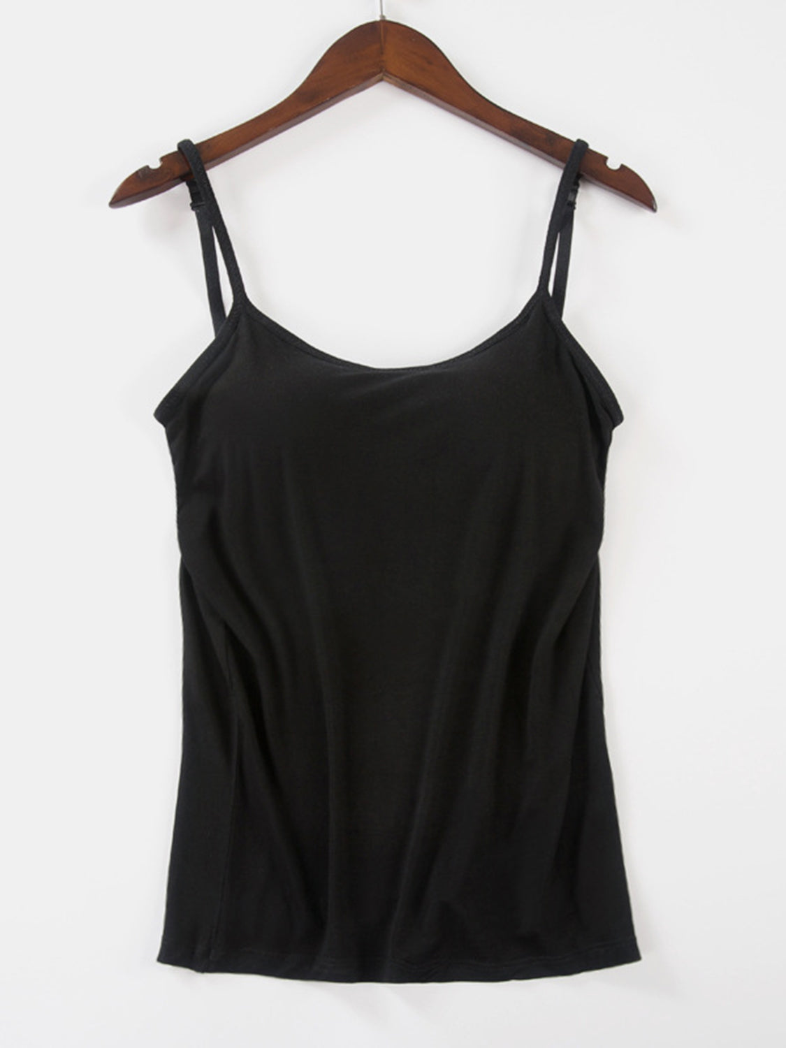 Scoop Neck Adjustable Strap Cami Trendsi