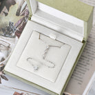 1.3 Carat Moissanite 925 Sterling Silver Drop Necklace Trendsi