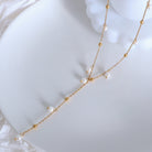 18K Gold-Plated Pearl Drop Necklace Trendsi