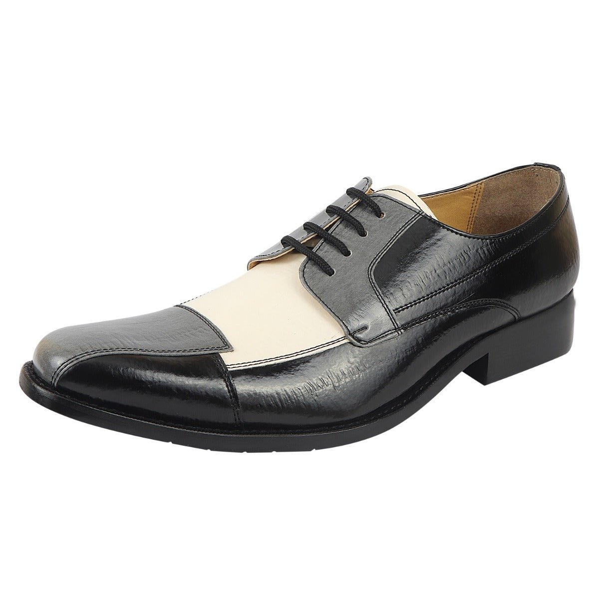 Alpha Leather Oxford Style Dress Shoes