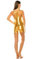 METALLIC SPORTY ONE PIECE SWIMSUIT Mermaid Swimwear