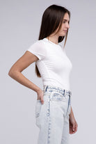 Double Layered Cap Sleeve Bodysuit HYFVE