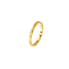 Texture 18K Gold Plated Ring (With Box) Kiwidrop