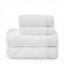 Egyptian Cotton Hand/Wash Towel Set of 4 - White beddingbag.com