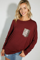 SEQUENCE POCKET DOLMAN SL TOP e Luna