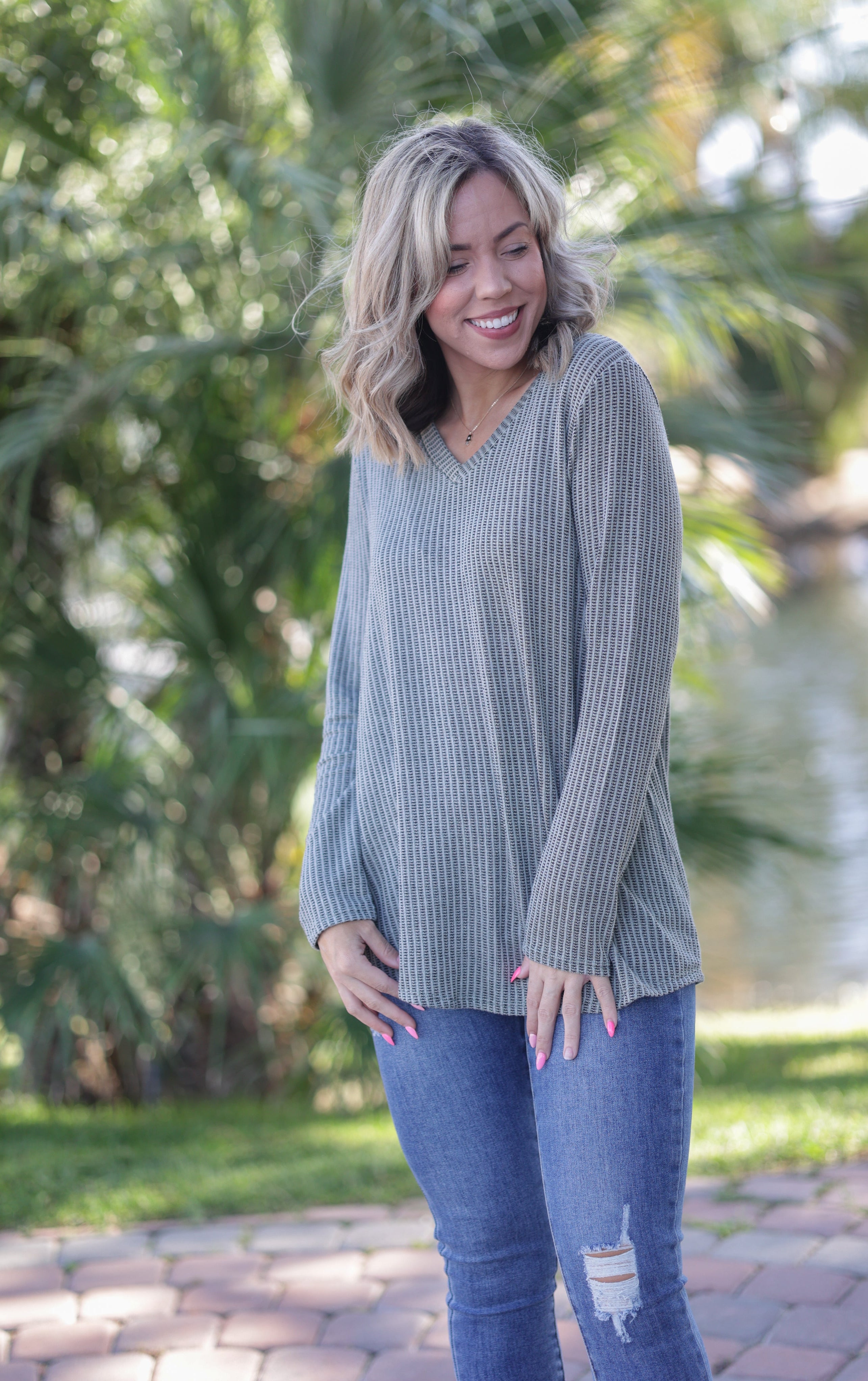 All The Rage Long Sleeve Top Boutique Simplified