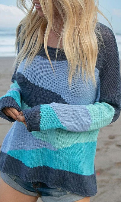Anita Drop Shoulder Sweater ClaudiaG Collection