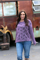 Batty For You Long Sleeve Top Boutique Simplified