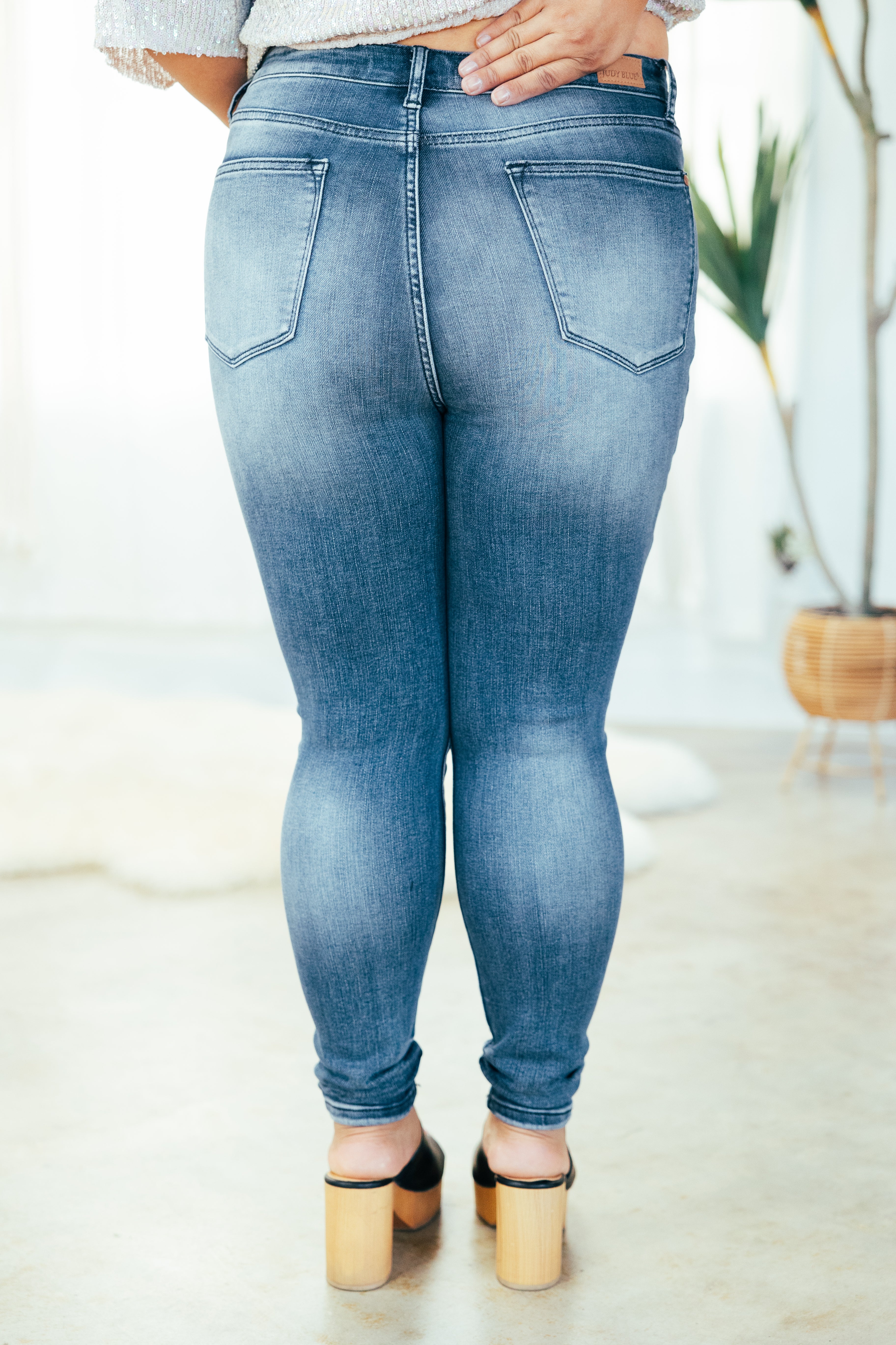 Fade Into You - Tummy Control Judy Blue Jeans JB Boutique Simplified