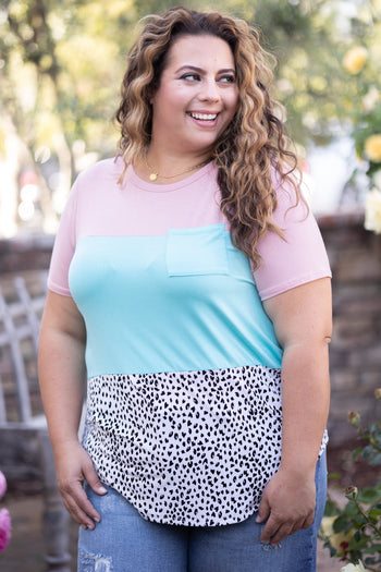 Simply Irresistible Colorblock Top Boutique Simplified