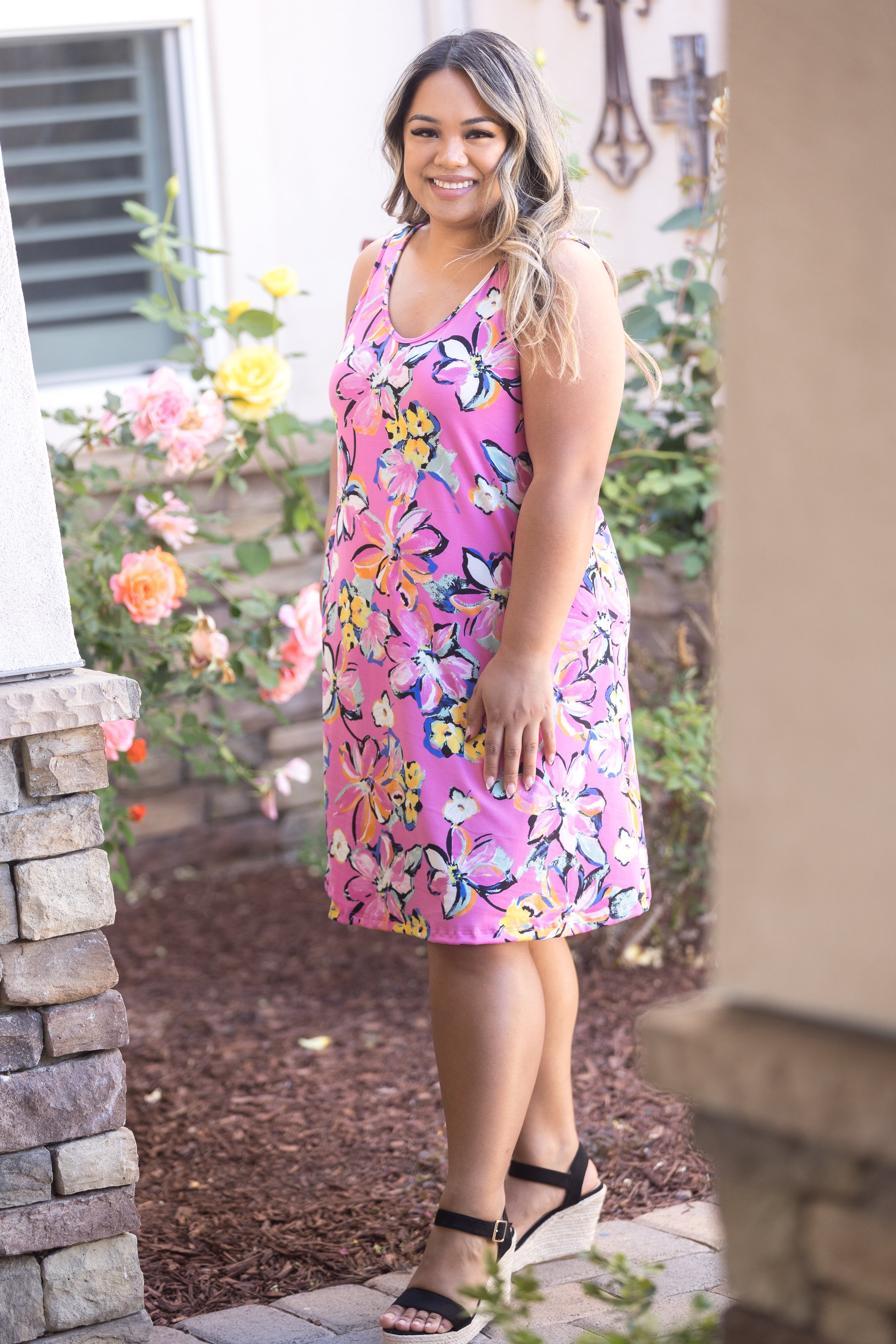 Tropical Bliss Swing Dress Boutique Simplified