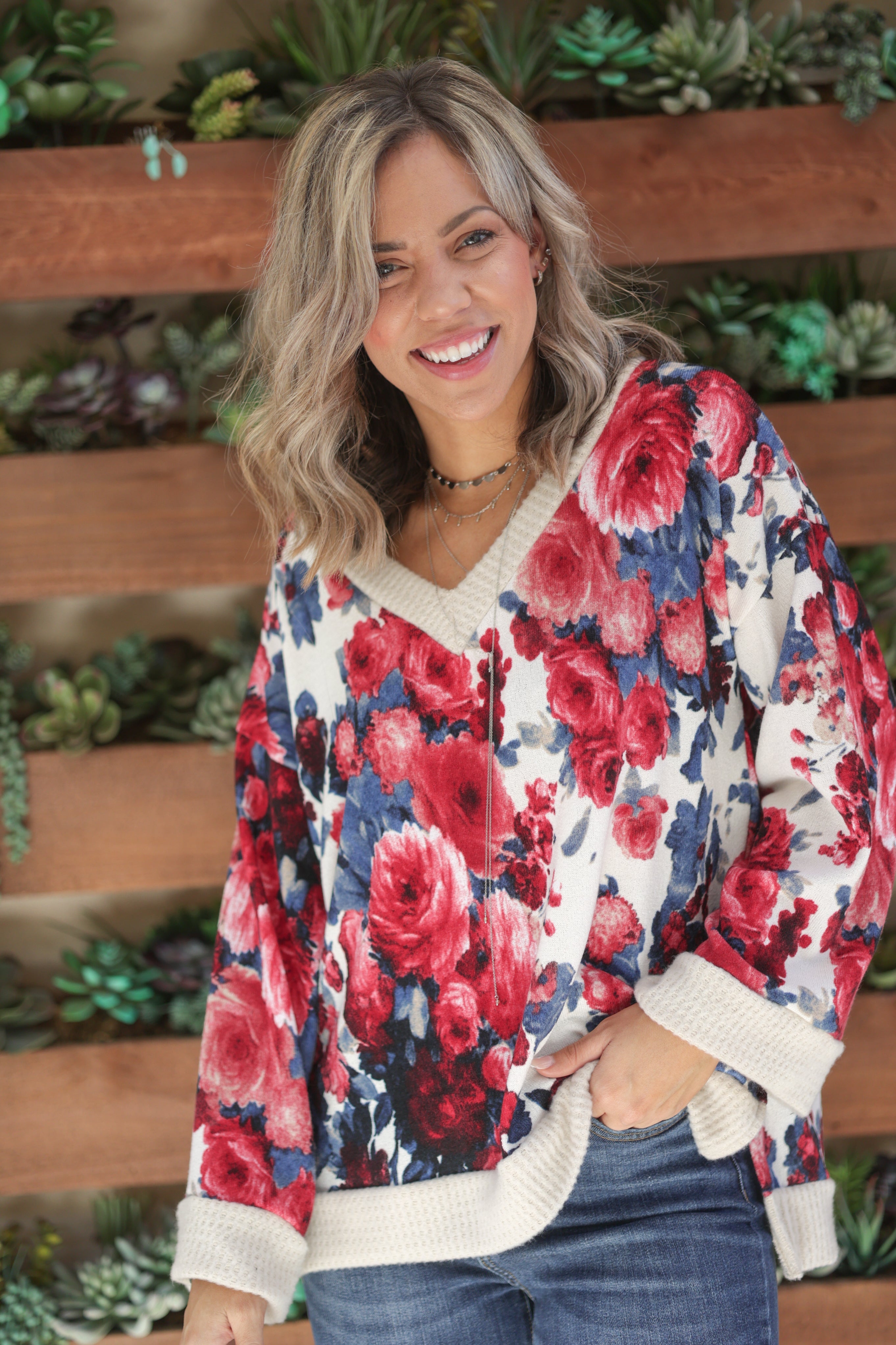 Euphoric Kimono Sleeve Sweater Boutique Simplified