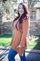 Orange Blossoming Bell Sleeve Boutique Simplified