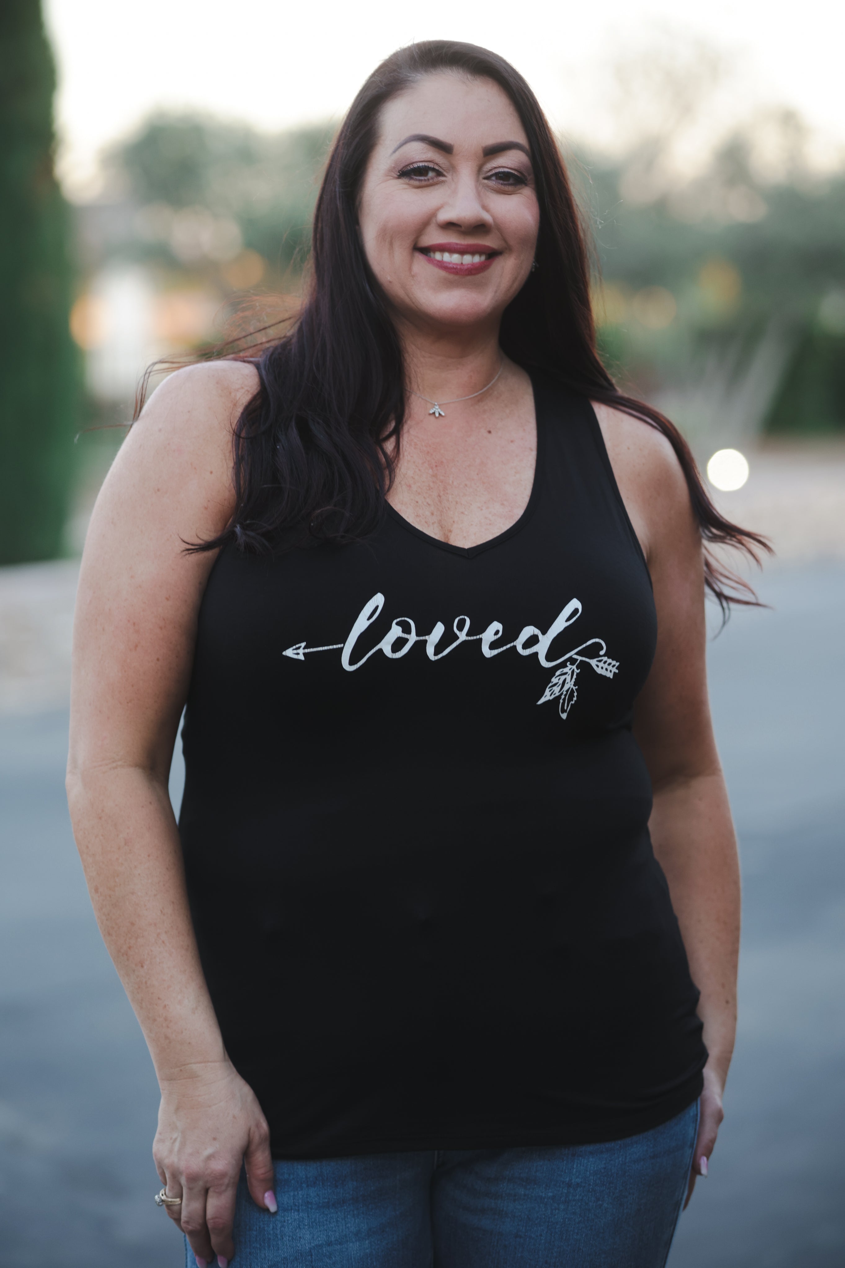 You Are Loved Tank Boutique Simplified