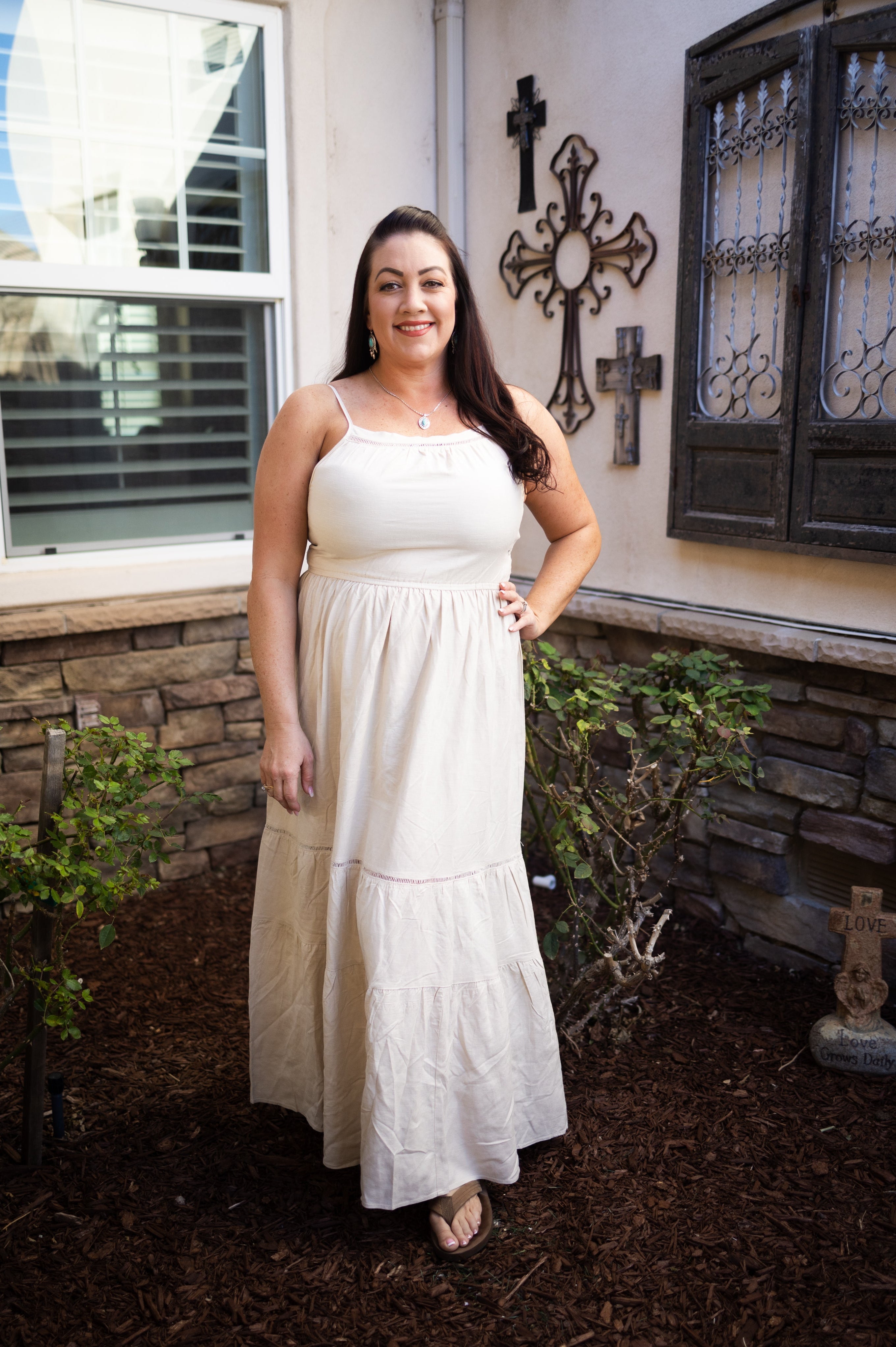 You're Still The One - Cream Maxi Boutique Simplified