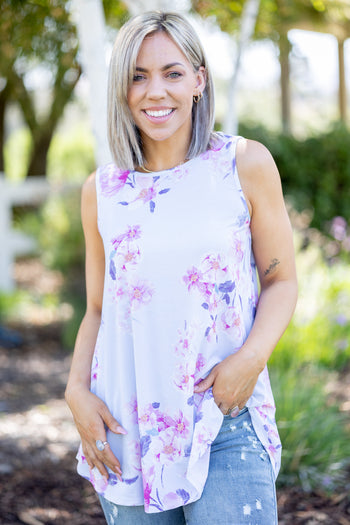 Spreading Joy Sleeveless Top Boutique Simplified