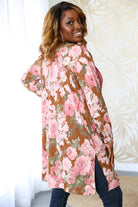 Desert Rose Kimono Cardigan Boutique Simplified