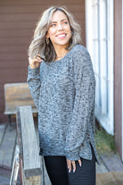 Peppered Knit Top Boutique Simplified