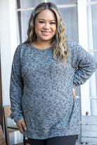 Peppered Knit Top Boutique Simplified