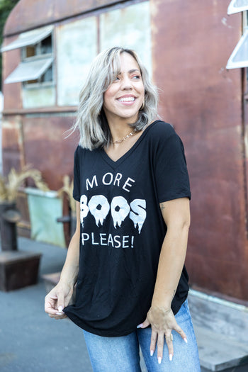 More Boos Please - Tee Boutique Simplified