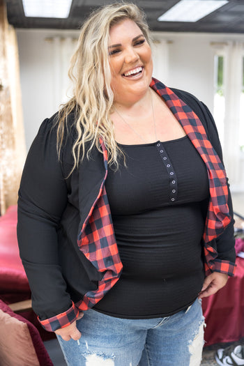 Blazer of Glory - Buffalo Plaid Boutique Simplified