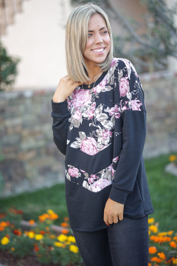 Timeless Floral Pullover Boutique Simplified