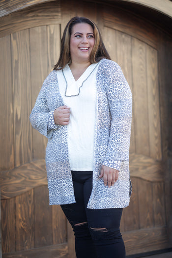 Sand Meets The Snow Cardigan Boutique Simplified