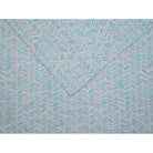 Ultra Soft Microfiber Mint Blue Chevron Pillowcase Set beddingbag.com