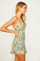 Floral Cami Mini Dress One and Only Collective Inc