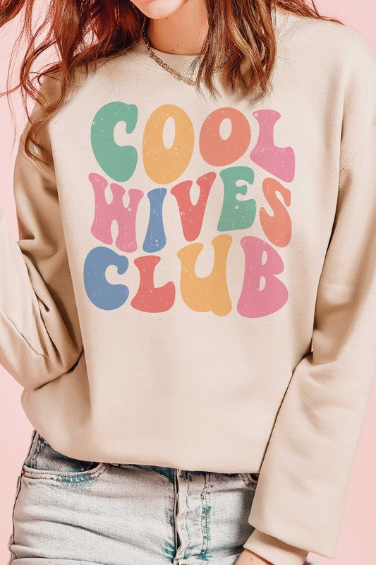 COOL WIVES CLUB Graphic Sweatshirt BLUME AND CO.