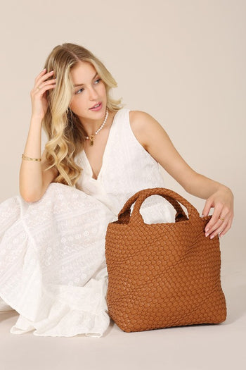 weaving bag medium Lilou